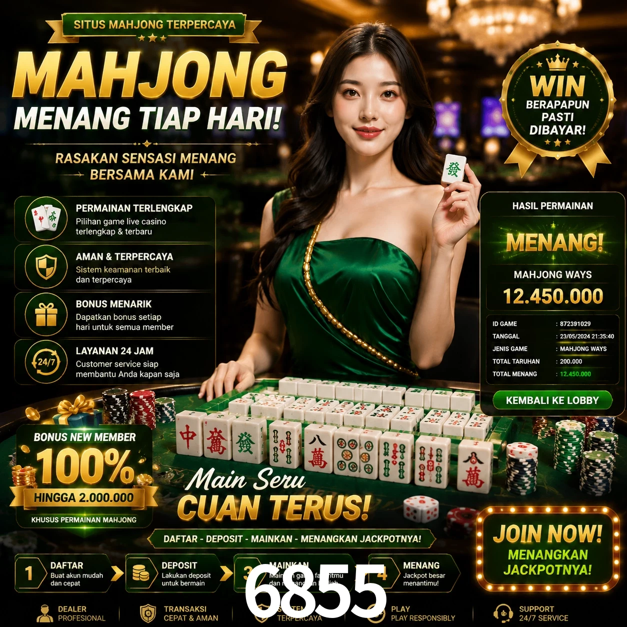 Cashback VIP 6855 - reembolso semanal